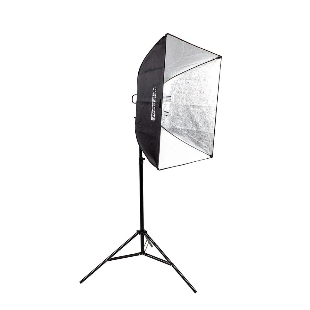 QuadStar II Premium LED Continuous Lighting Kit for Professional Photography and Videography