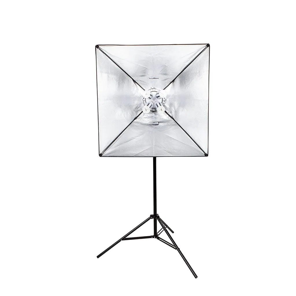 QuadStar II Premium LED Continuous Lighting Kit for Professional Photography and Videography