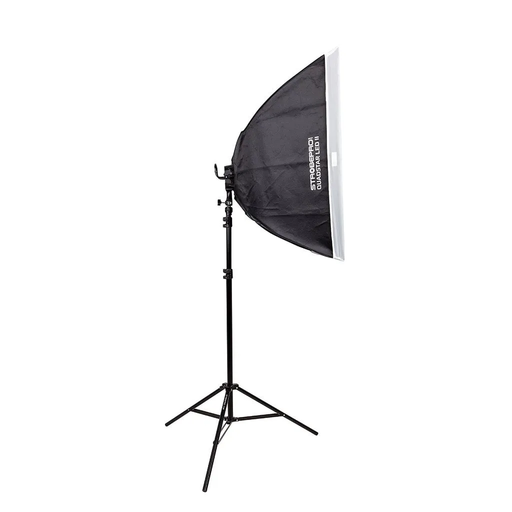 QuadStar II Premium LED Continuous Lighting Kit for Professional Photography and Videography