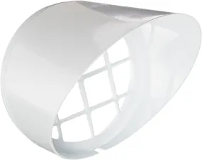 RAB Lighting  HV1W VISOR AND GUARD FOR HB101 WHITE
