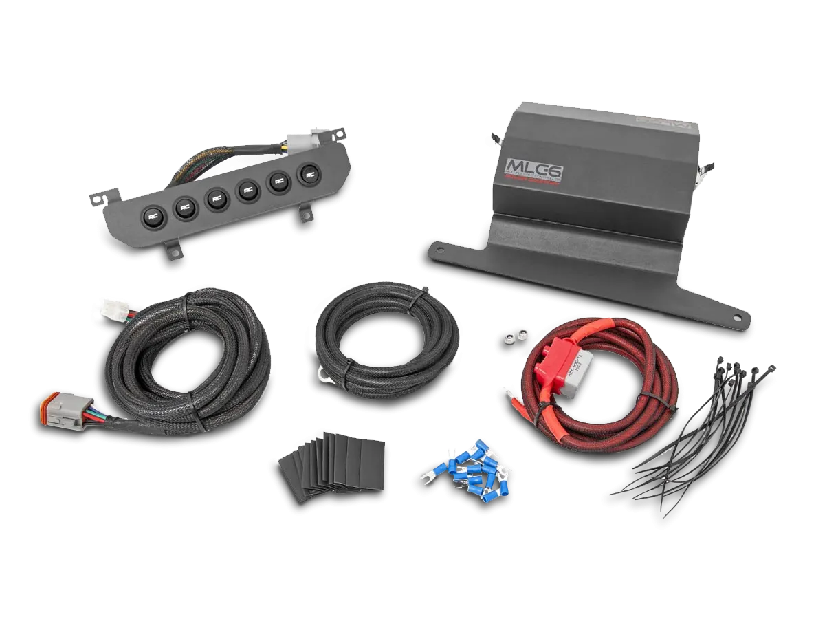 RCS MLC-6 Multiple Light Controller Kit for 18-up Jeep Wrangler JL & JL Unlimited and 20-up Gladiator JT