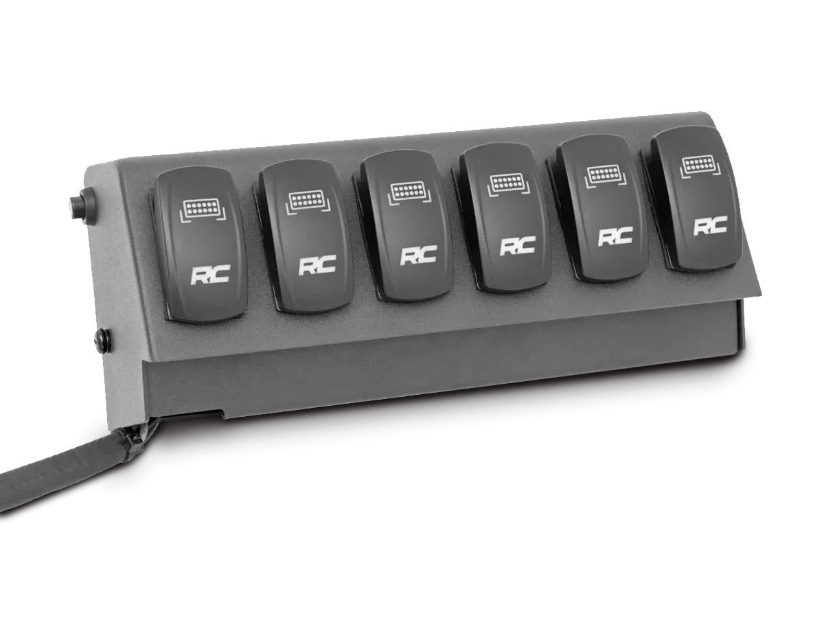 RCS MLC-6 Multiple Light Controller Kit for 18-up Jeep Wrangler JL & JL Unlimited and 20-up Gladiator JT
