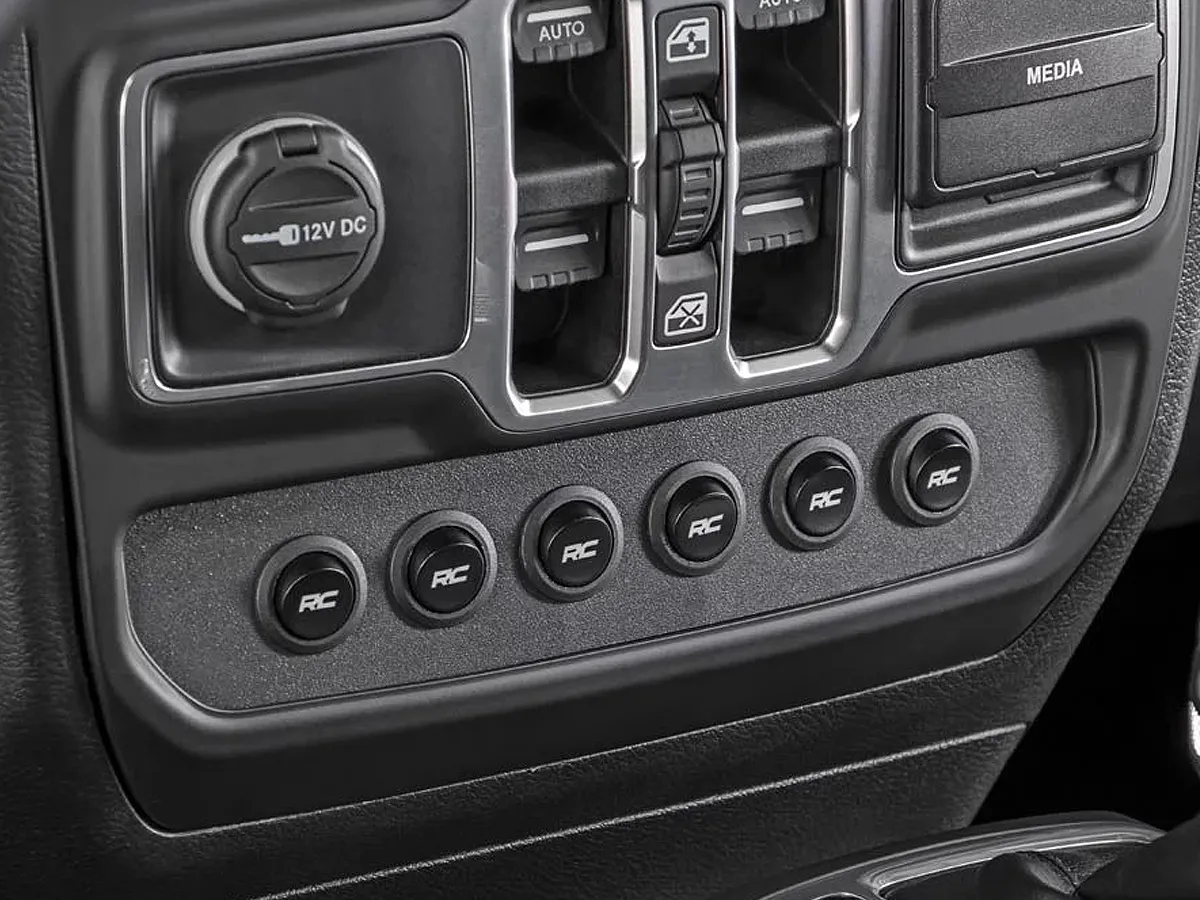 RCS MLC-6 Multiple Light Controller Kit for 18-up Jeep Wrangler JL & JL Unlimited and 20-up Gladiator JT