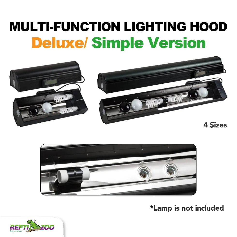 REPTIZOO Multi-Functional Lighting Hood LT Series