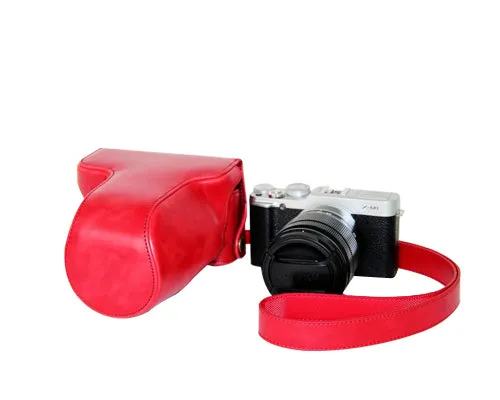 Retro Leather Camera Case For Fujifilm X-A2