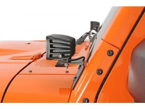 Rigid - A-Pillar Mount Kit - 2007-2018 Jeep JK