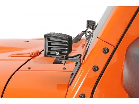 Rigid - A-Pillar Mount Kit - 2007-2018 Jeep JK