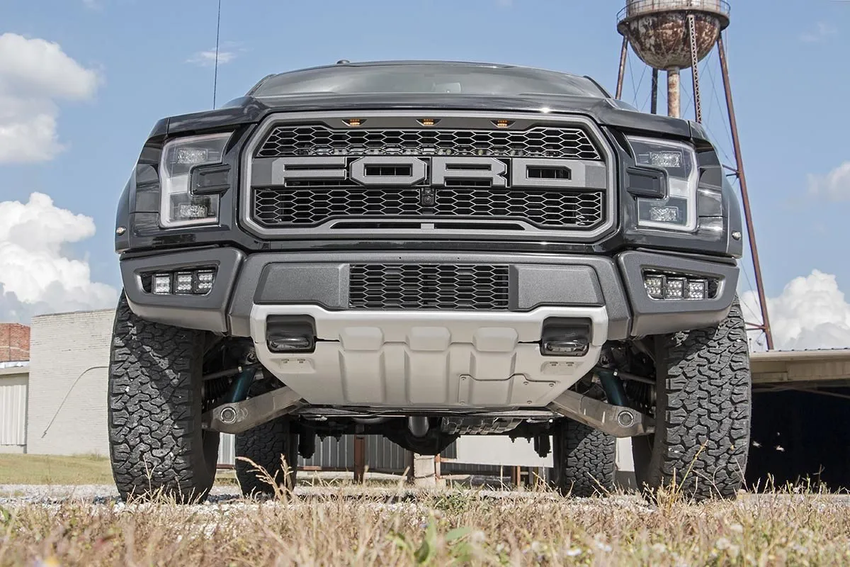 Rough Country - Triple LED Fog Light Kit - 2017-2020 Raptor