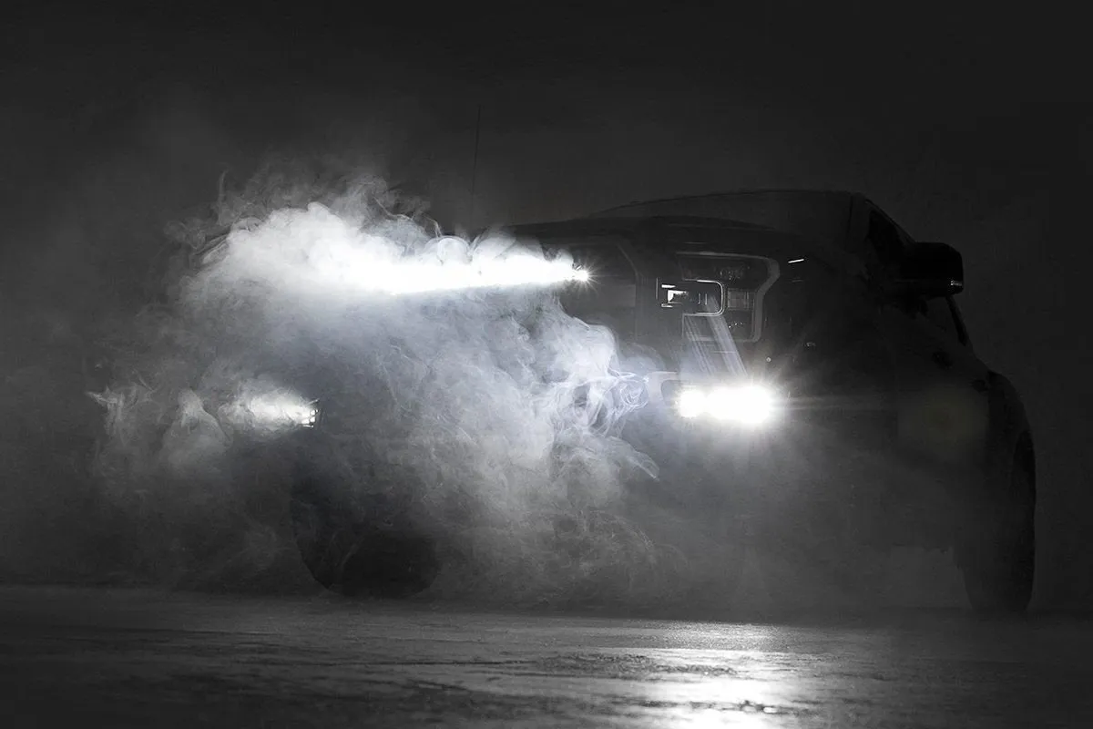 Rough Country - Triple LED Fog Light Kit - 2017-2020 Raptor