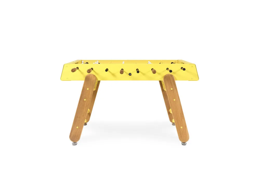 RS Barcelona Golden Yellow RS4 Outdoor Foosball Table