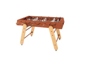 RS Barcelona Orange Brown RS4 Outdoor Foosball Table