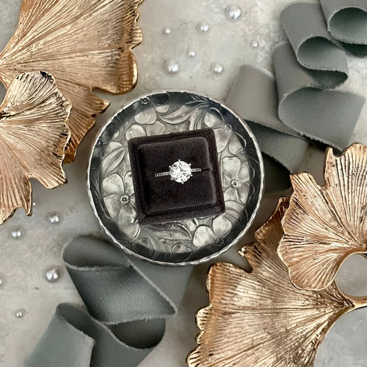 Sage Green Ribbon