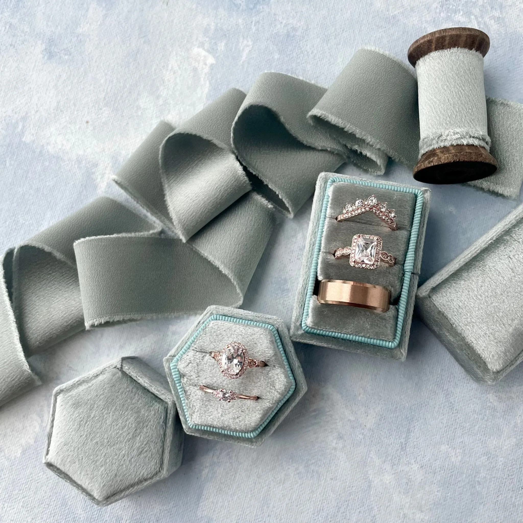 Sage Green Ribbon