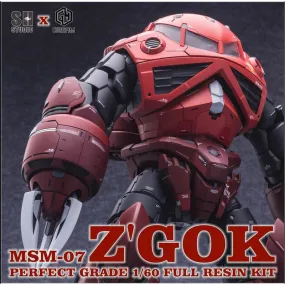 SH STUDIO PG 1/60 MSM-07 Z'GOK [Resin Full Kit]