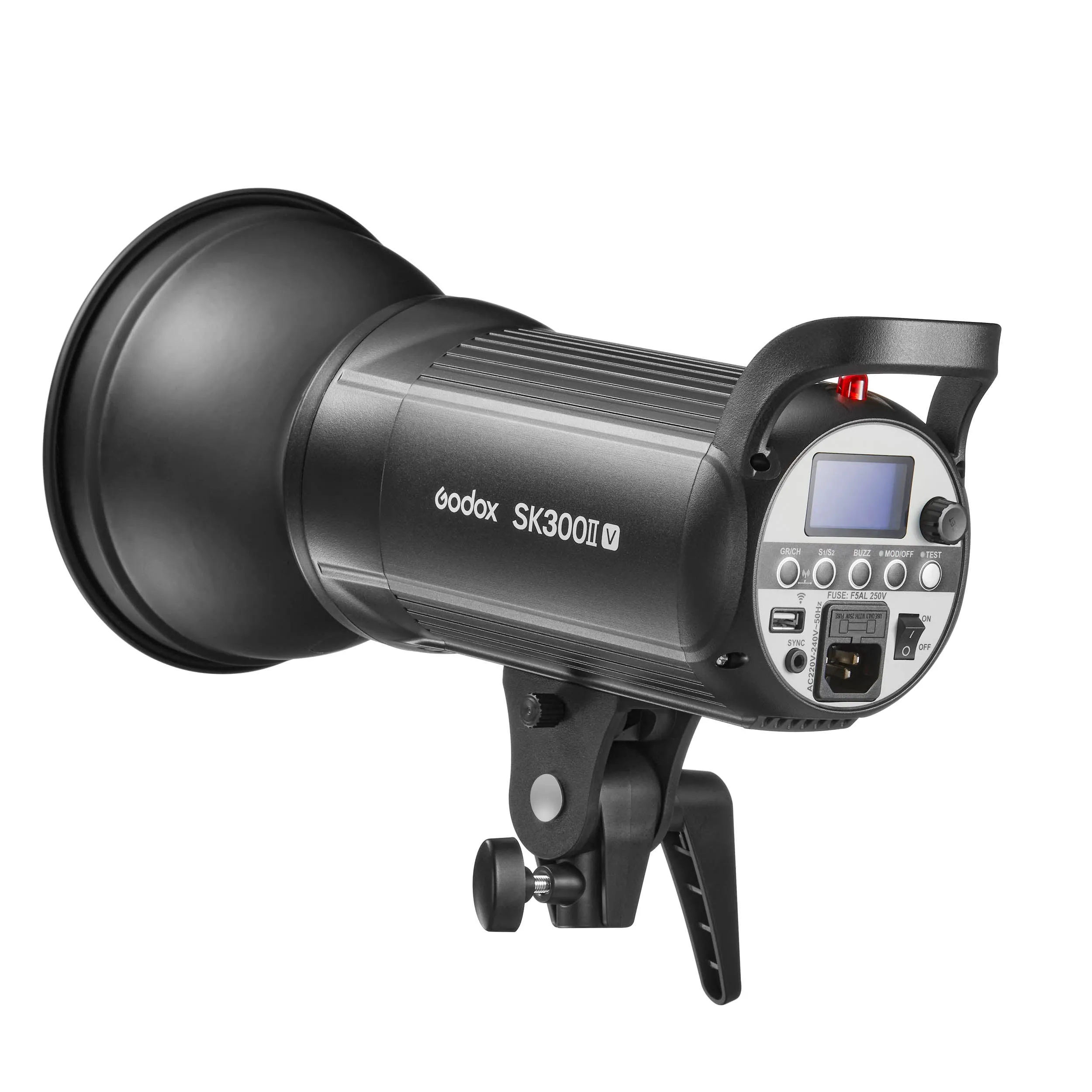 SK300II-V S-Type Three Head Boom Studio Strobe Kit