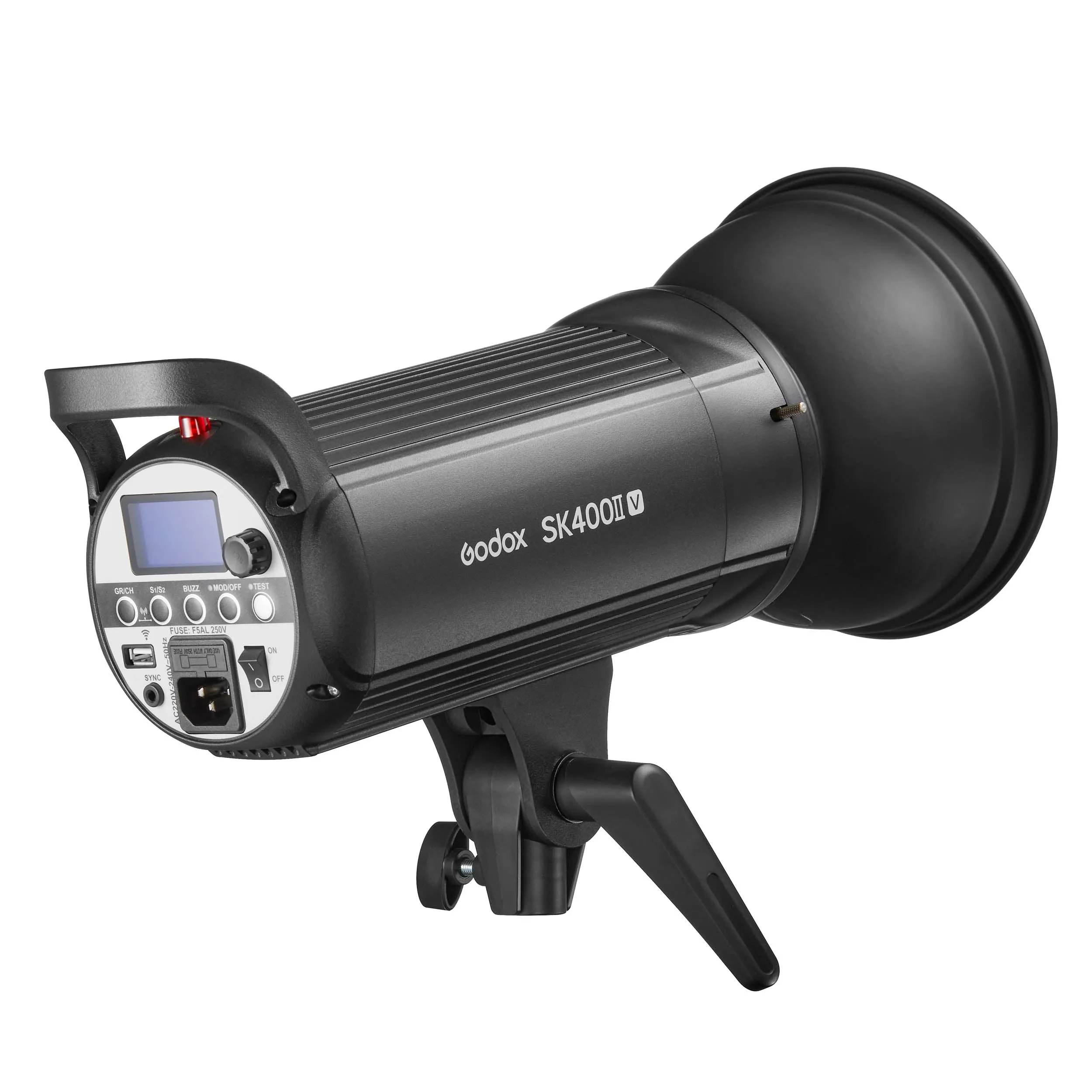 SK400IIV Photo Studio Flash Three Head Boom Lighting Kit