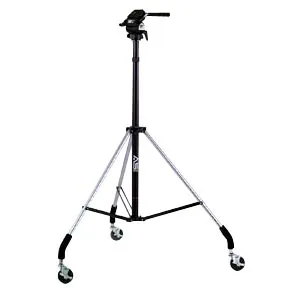 Smith-Victor Dollypod III - Wheeled Tripod with Titan Head