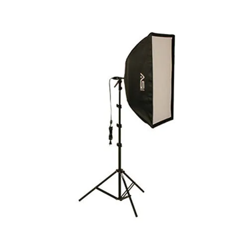 Smith-Victor KSB-500F 1-Light 300-watt Fluorescent Economy SoftBox Light Kit