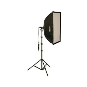 Smith-Victor KSB-500F 1-Light 300-watt Fluorescent Economy SoftBox Light Kit