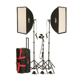 Smith-Victor KSBQ-2600 2100-watt Pro SoftBox Light w/ Accent Light