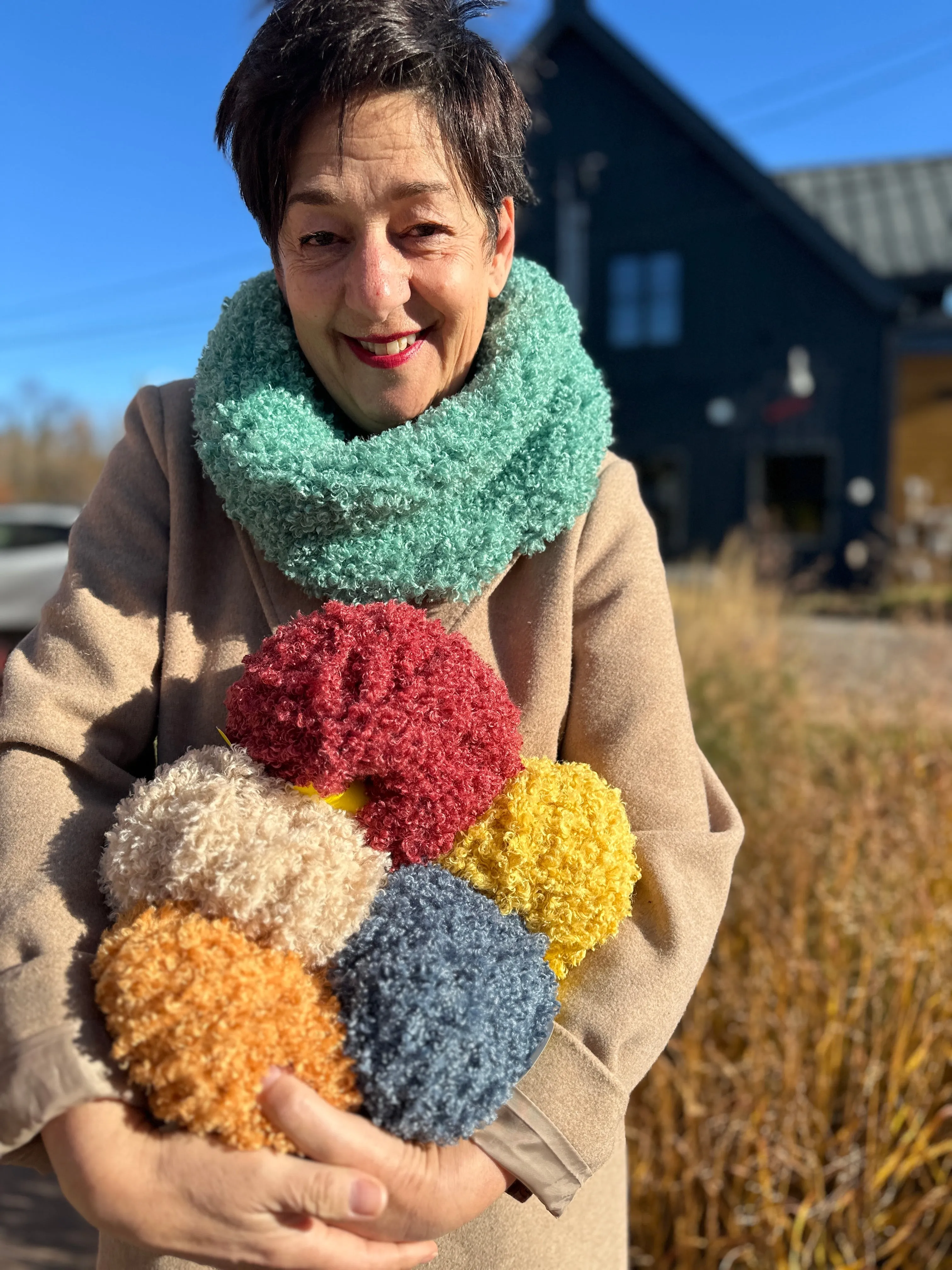 Snood facile WOW! Loopy par Katia