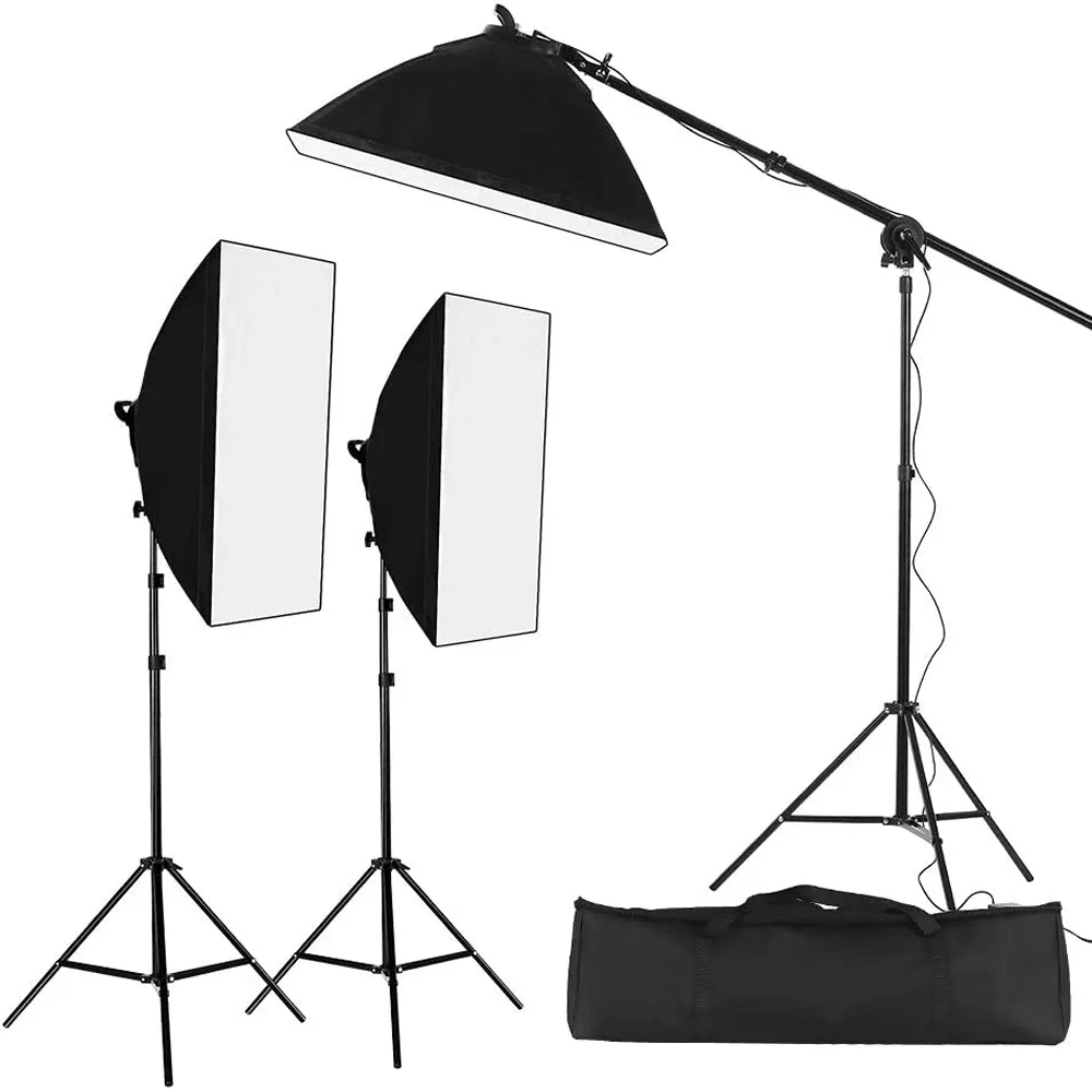Softbox Lighting Kit Set of 3 lights