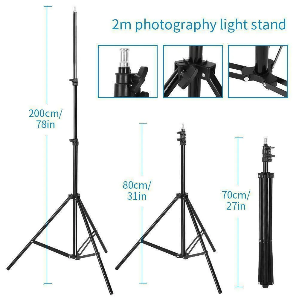 Softbox Lighting Kit Set of 3 lights
