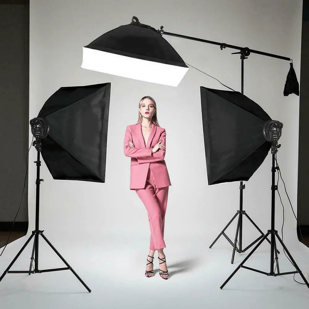 Softbox Lighting Kit Set of 3 lights