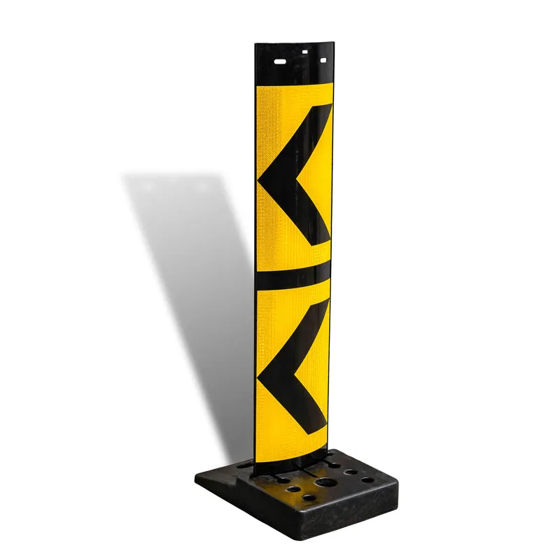South African Chevron Reflective Road Delineators – Blade & Base