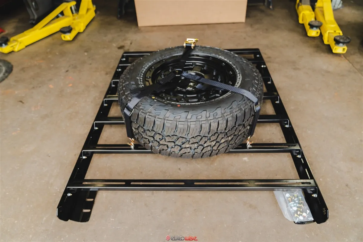 SPARE TIRE ROOF MOUNT KIT