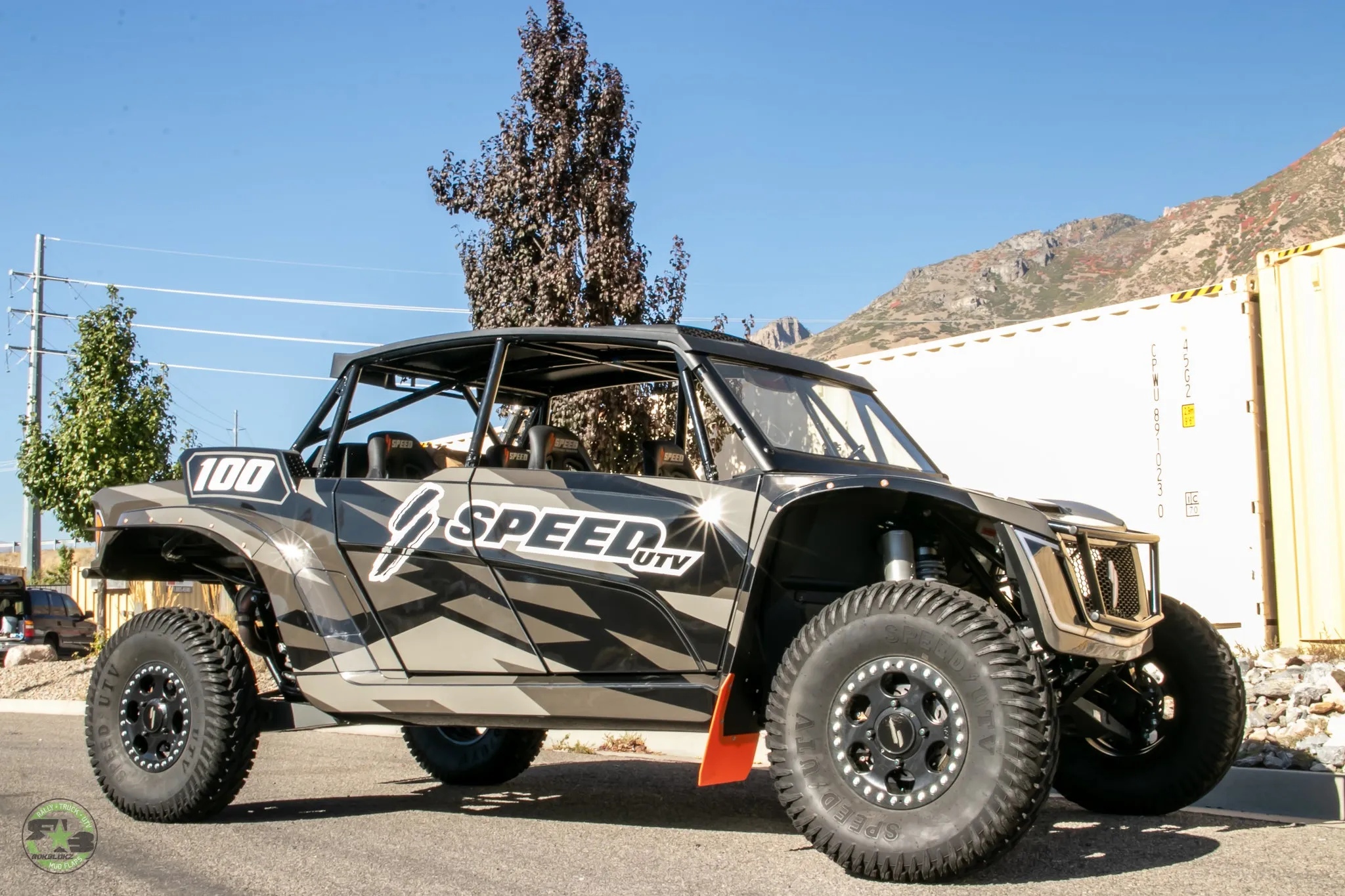 Speed UTV El Jefe 2023  Fender Flare Extensions/Mud Flaps F&R