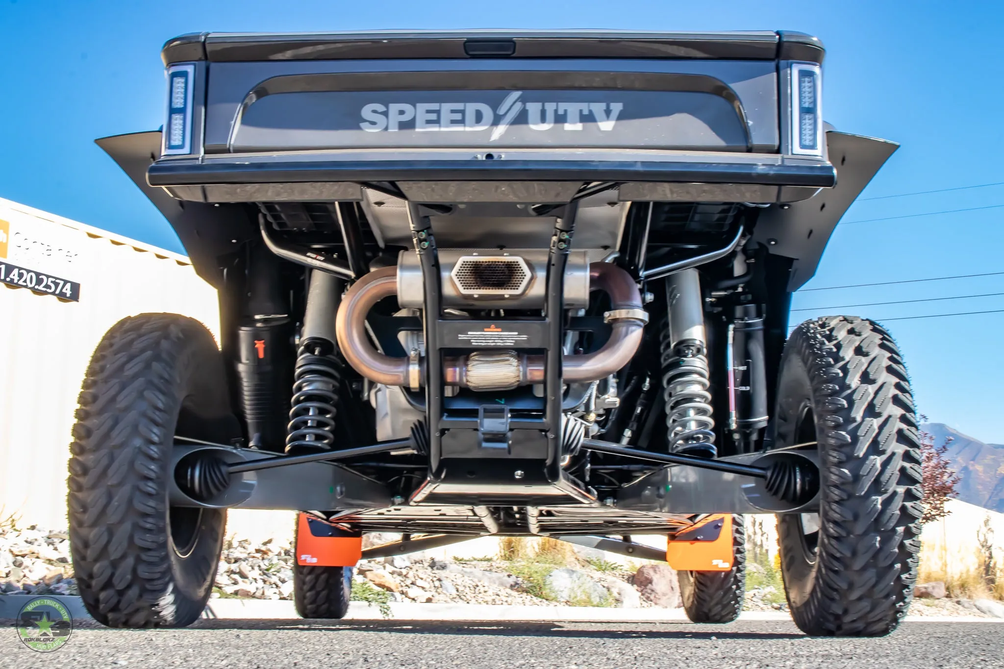 Speed UTV El Jefe 2023  Fender Flare Extensions/Mud Flaps F&R