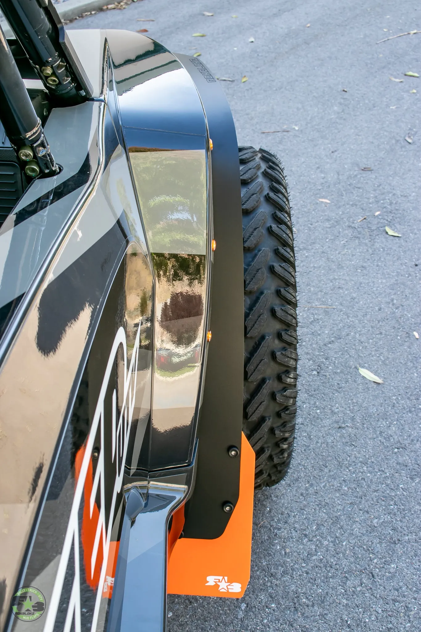 Speed UTV El Jefe 2023  Fender Flare Extensions/Mud Flaps F&R