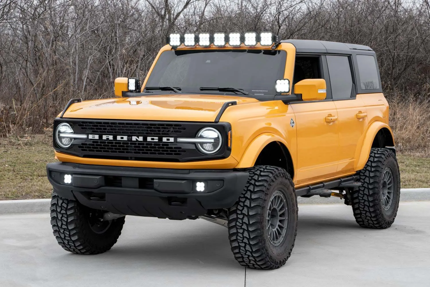 SS5 Windshield CrossLink Lightbar Kit for 2021-2023 Ford Bronco