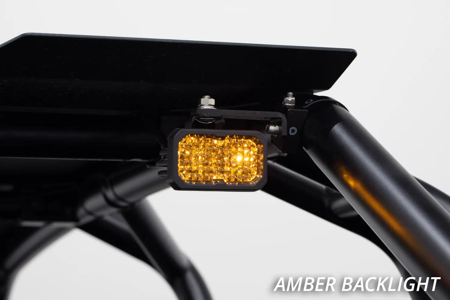 Stage Series 1 Inch Roll Bar Chase Light Kit, SSC2 Pro Yellow (Pair) Diode Dynamics