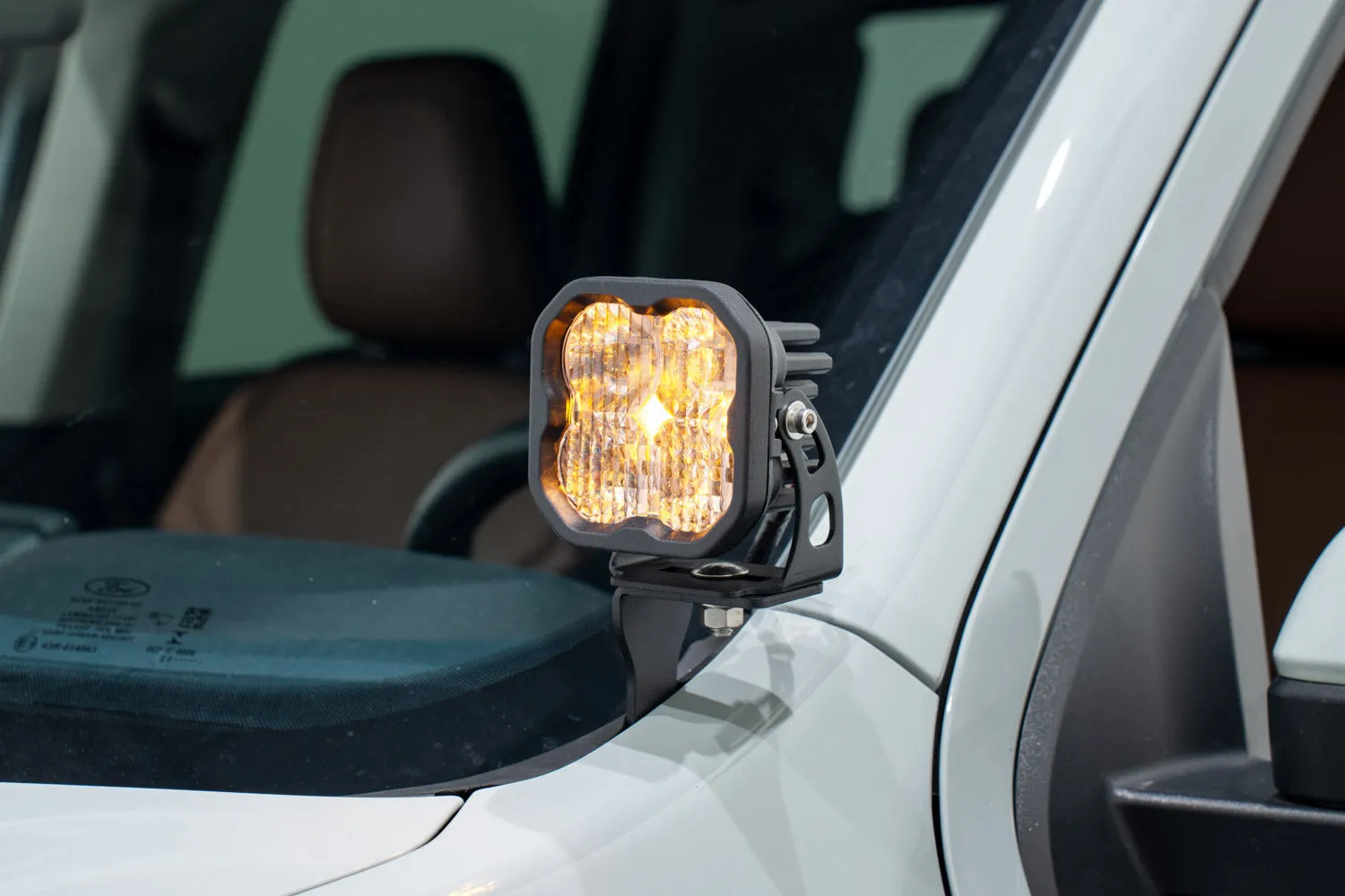 Stage Series Ditch Light Kit for 2022  Ford Maverick, SS3 Pro Yellow Combo