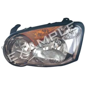 Subaru Impreza II facelift 02-05 bi-xenon HID light upgrade kit for halogen headlights