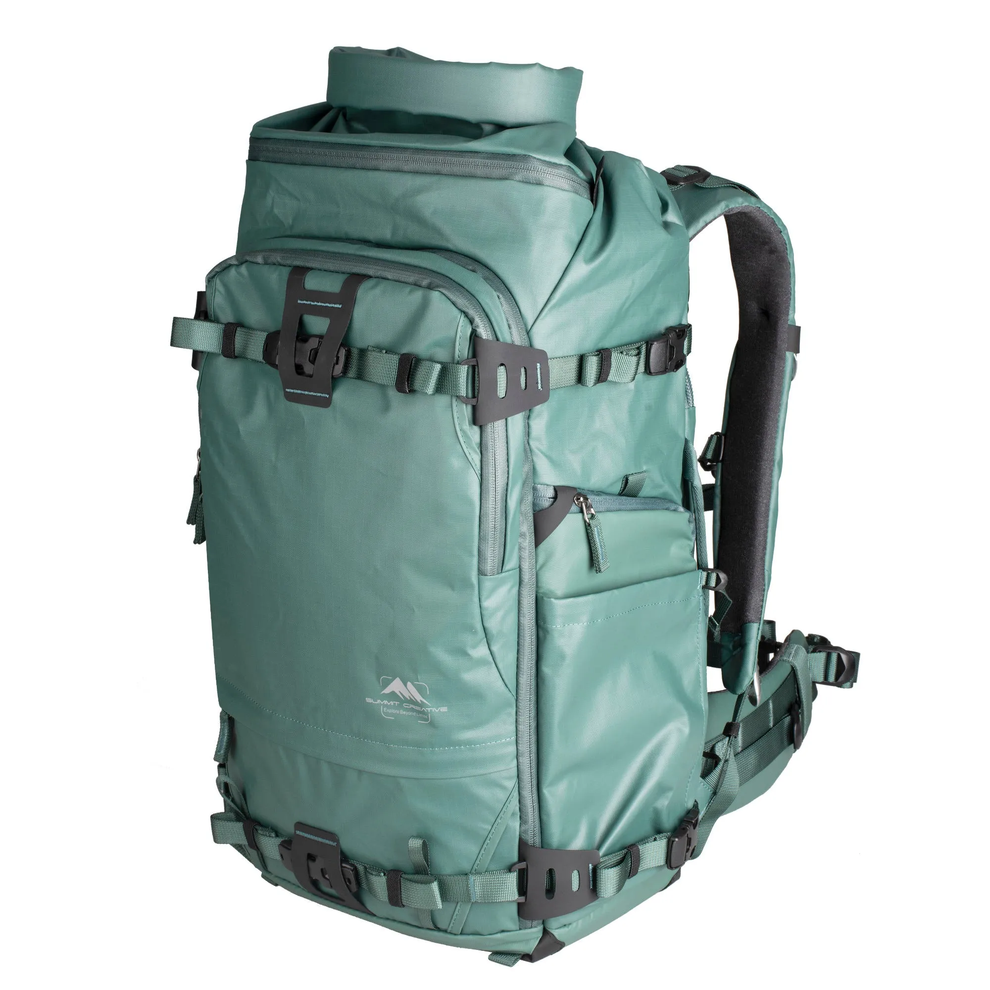 Summit Creative XLarge Rolltop Camera Backpack Tenzing 50L