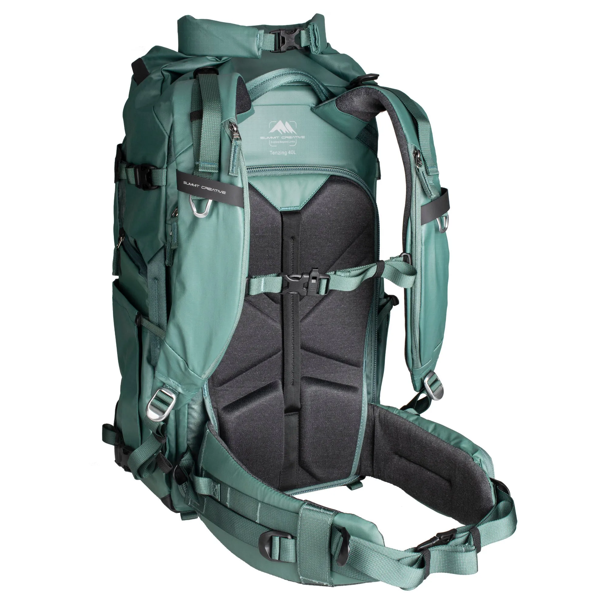 Summit Creative XLarge Rolltop Camera Backpack Tenzing 50L