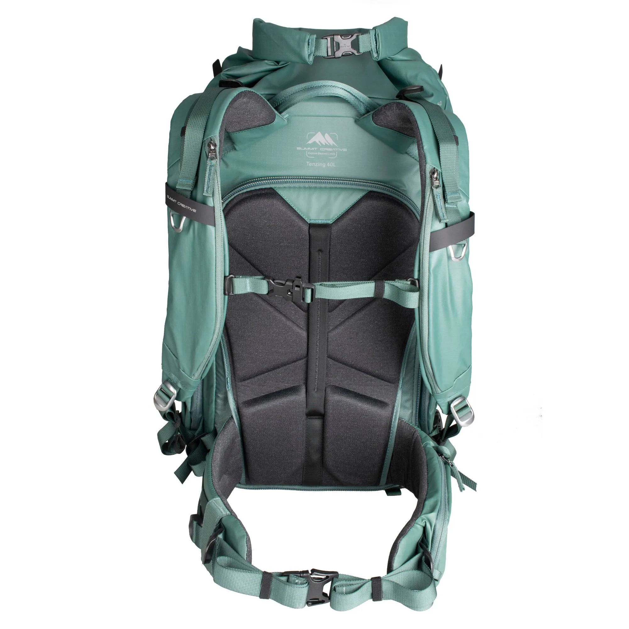 Summit Creative XLarge Rolltop Camera Backpack Tenzing 50L