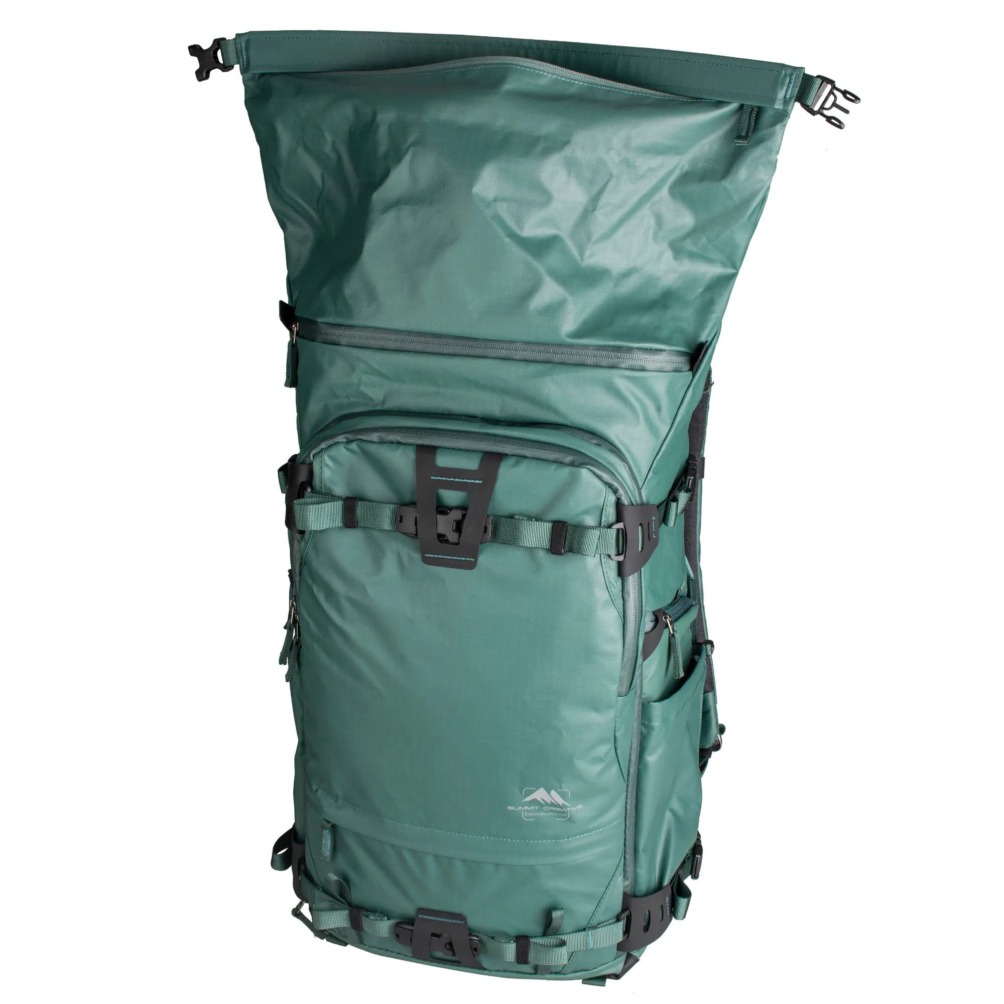 Summit Creative XLarge Rolltop Camera Backpack Tenzing 50L