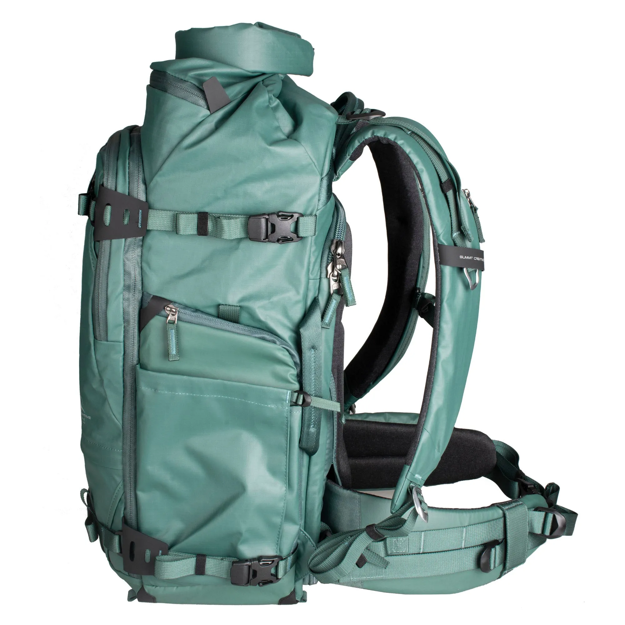 Summit Creative XLarge Rolltop Camera Backpack Tenzing 50L