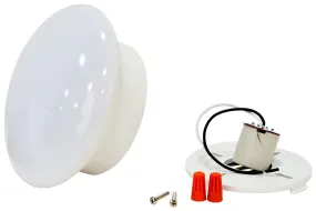 Sylvania 75080 Ceiling Light, Non-Dimmable, Glass :EA: QUANTITY: 2