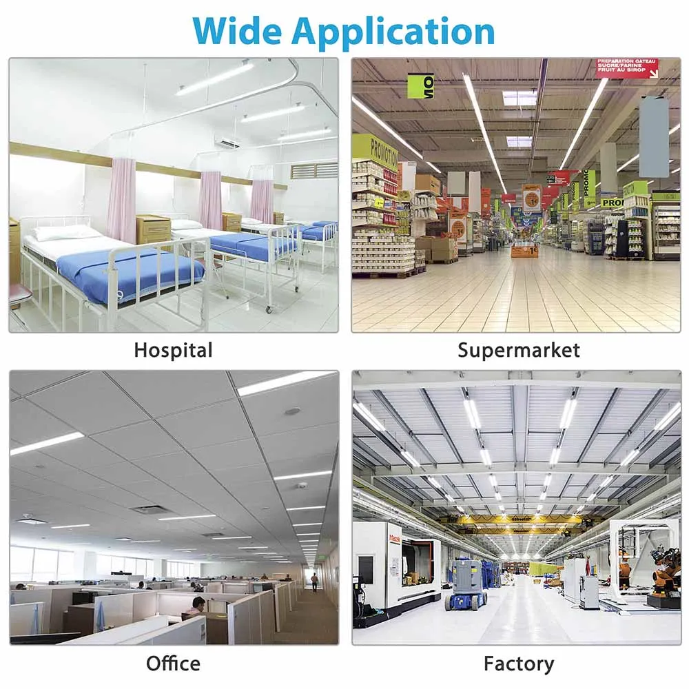 TheLAShop 18W T8 4FT 6500K LED Light Fluorescent Tube Option