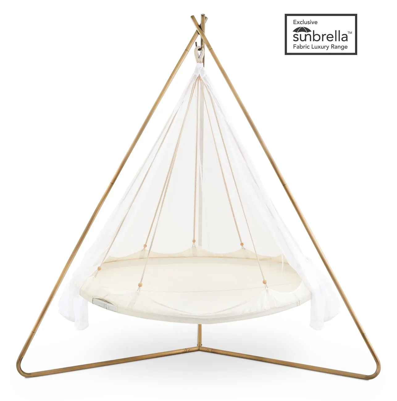 Tiipii Deluxe Sunbrella® Hanging Daybed - Large