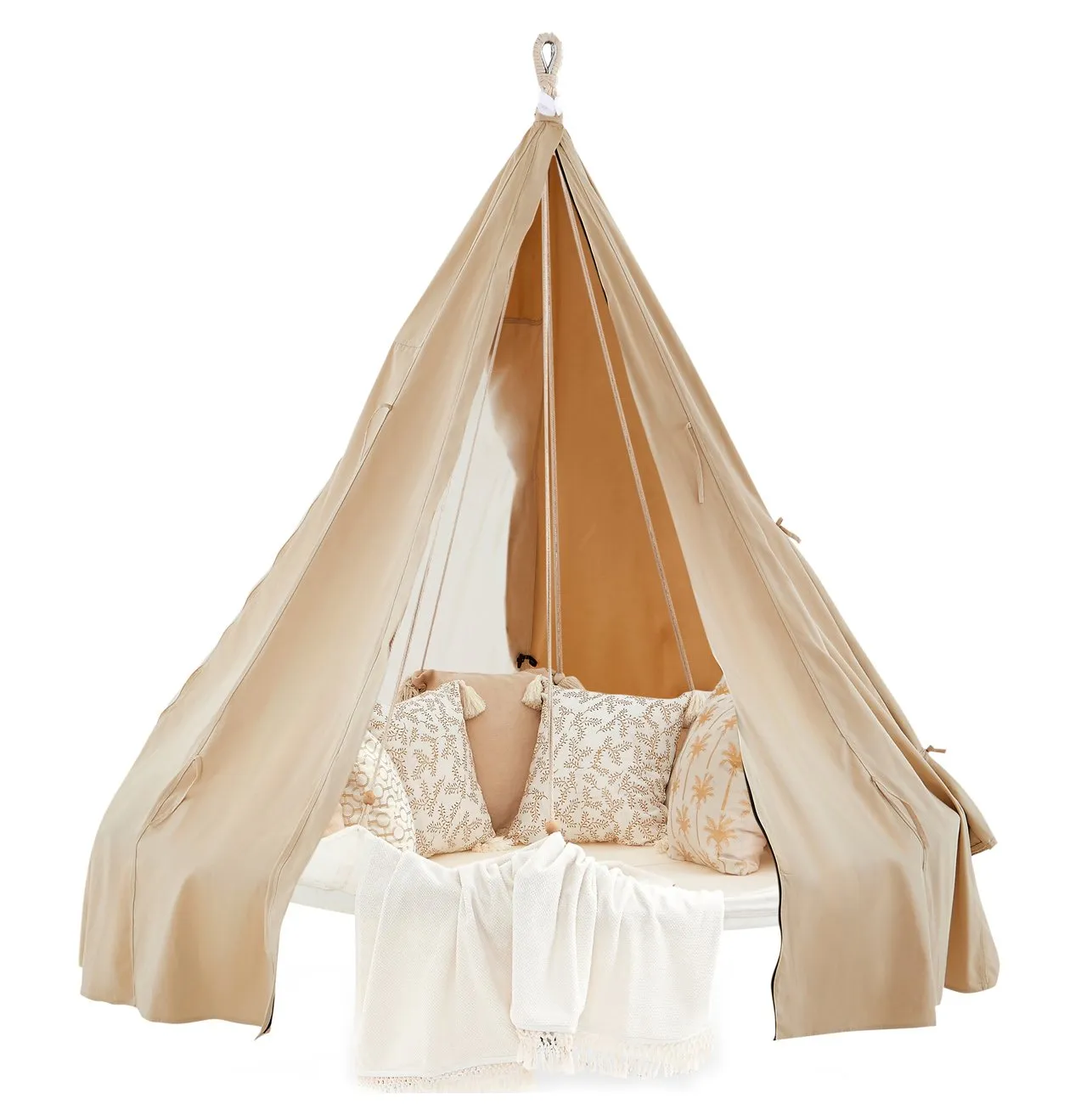 Tiipii Deluxe Sunbrella® Hanging Daybed - Large