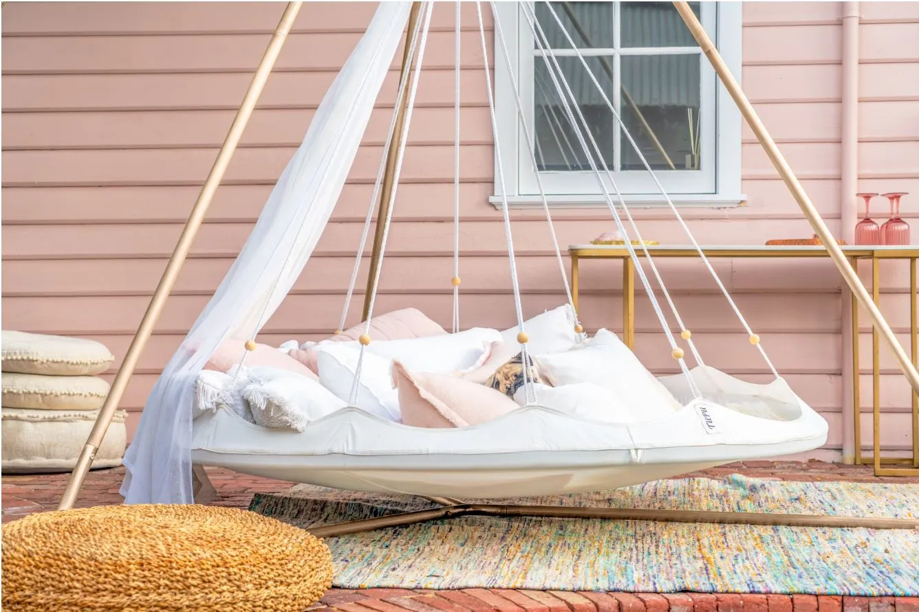 Tiipii Deluxe Sunbrella® Hanging Daybed - Large