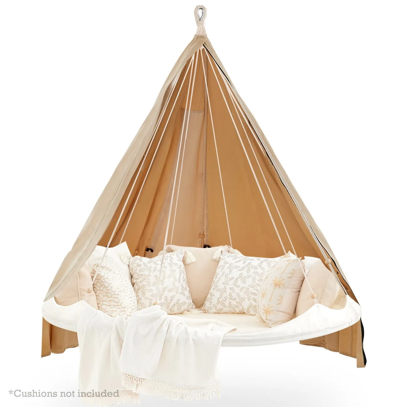 Tiipii Deluxe Sunbrella® Hanging Daybed - Large