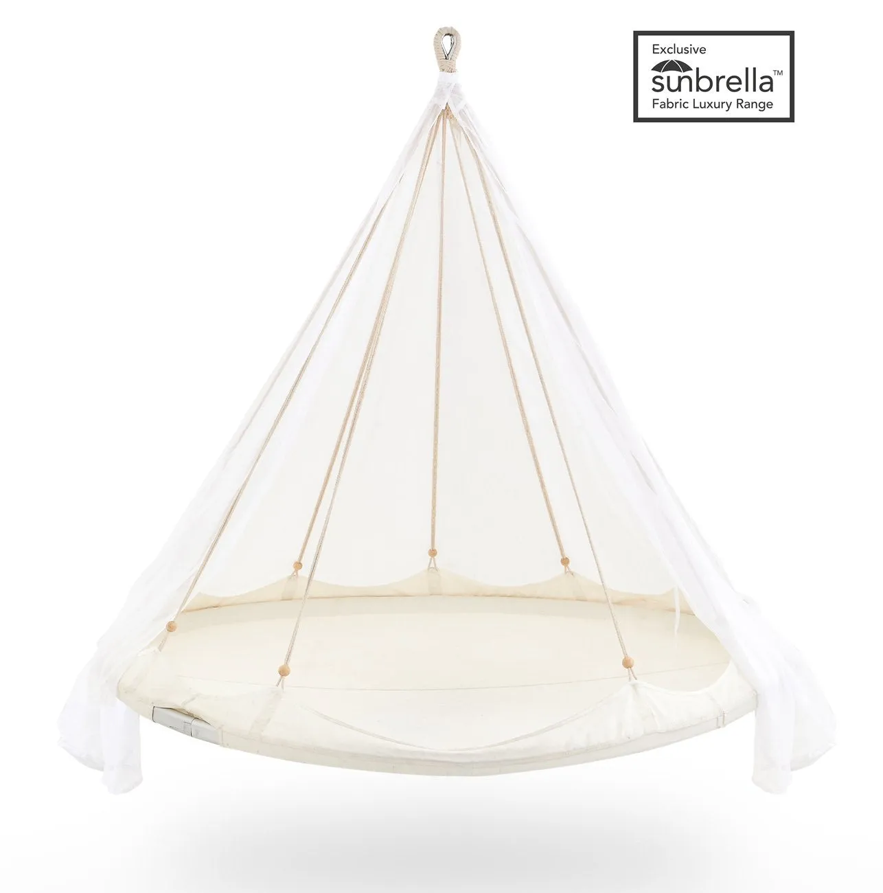 Tiipii Deluxe Sunbrella® Hanging Daybed - Large