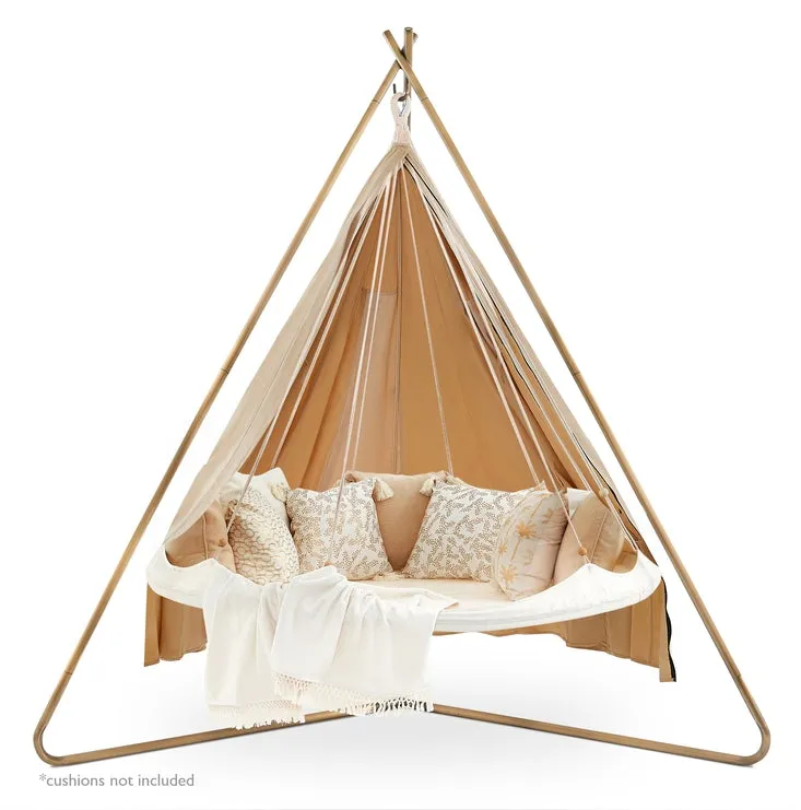 Tiipii Deluxe Sunbrella® Hanging Daybed -Medium